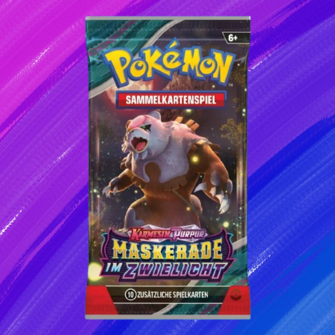 Pokémon TCG: Einzelbooster - Maskerade im Zwielicht (DE)