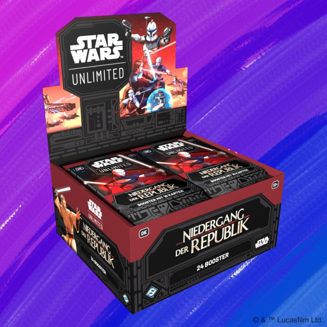 Star Wars Unlimited: Niedergang der Republik - Display (DE)
