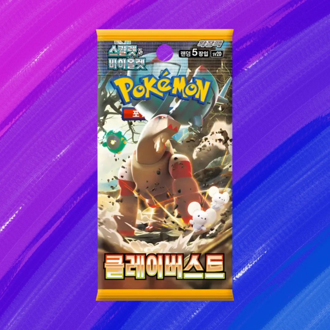 Pokémon TCG: Clay Burst - Display (KOR)