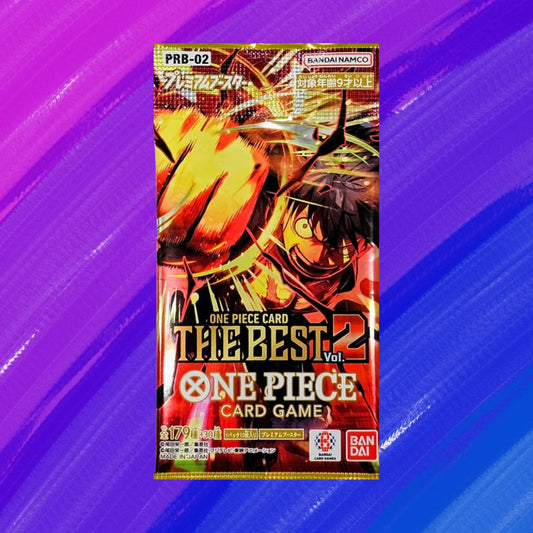 One Piece Card Game - The Best Premium Booster 2 (PRB02) - Einzelbooster (JP)