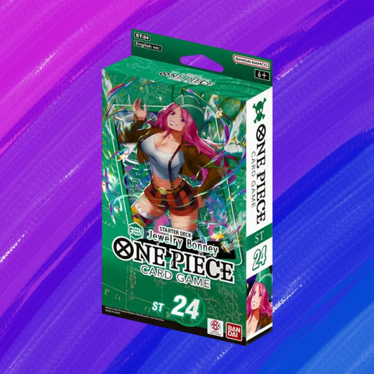 One Piece Card Game - Green Jewelry Bonney (ST24) - Starter Deck (EN)