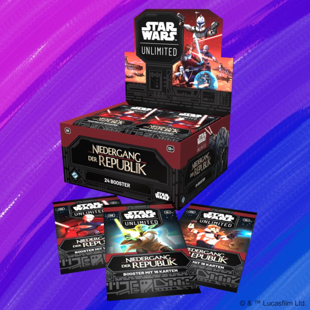 Star Wars Unlimited: Niedergang der Republik - Display (DE)