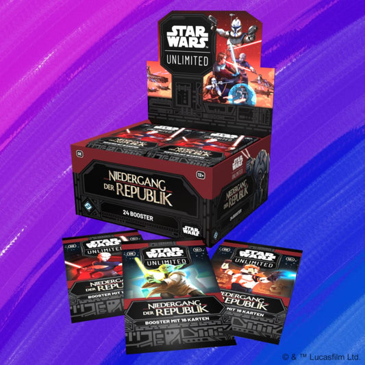Star Wars Unlimited: Niedergang der Republik - Display (DE)