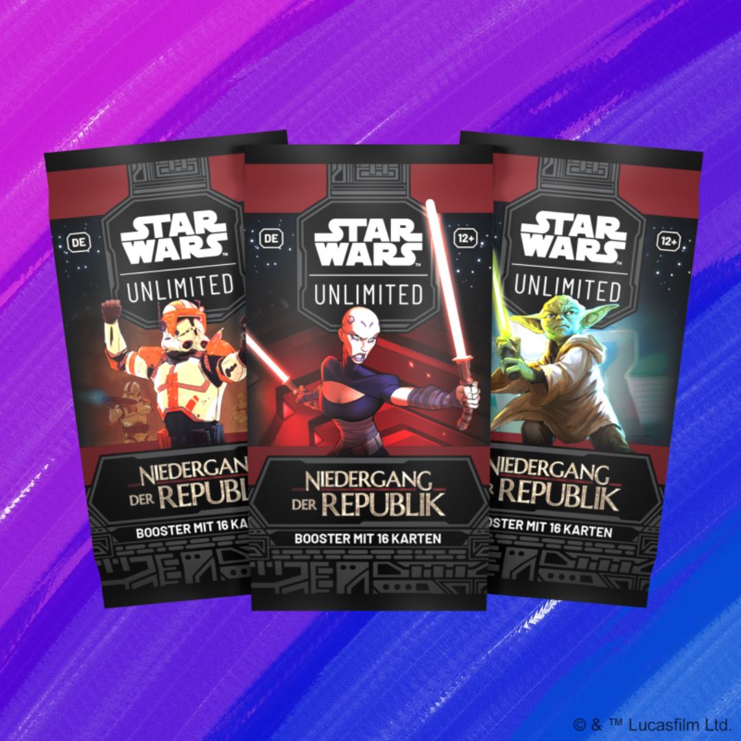 Star Wars Unlimited: Niedergang der Republik - Display (DE)