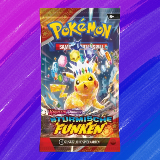 Pokémon TCG: Einzelbooster - Stürmische Funken (DE)