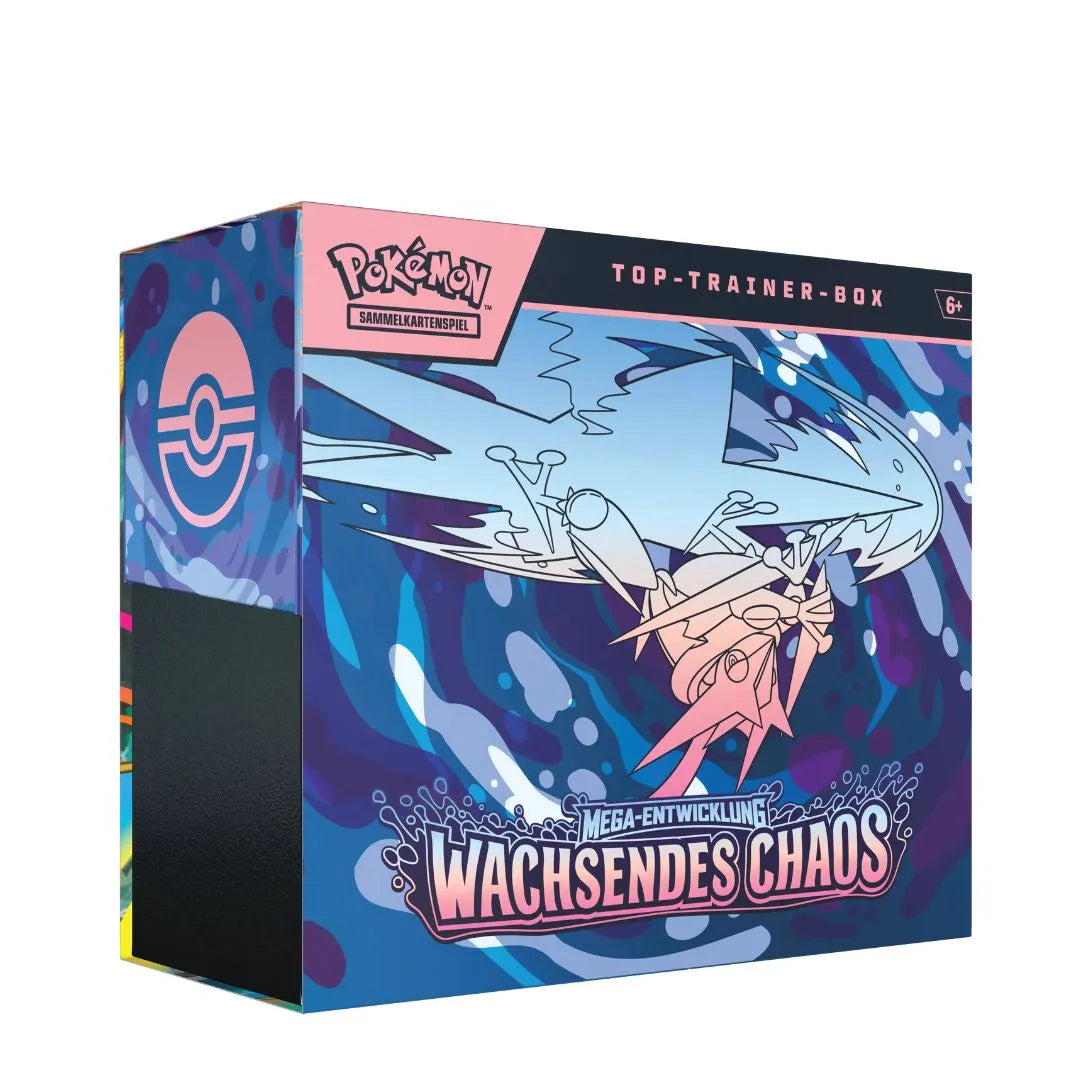 Pokémon TCG: Wachsendes Chaos Top Trainer Box (DE)