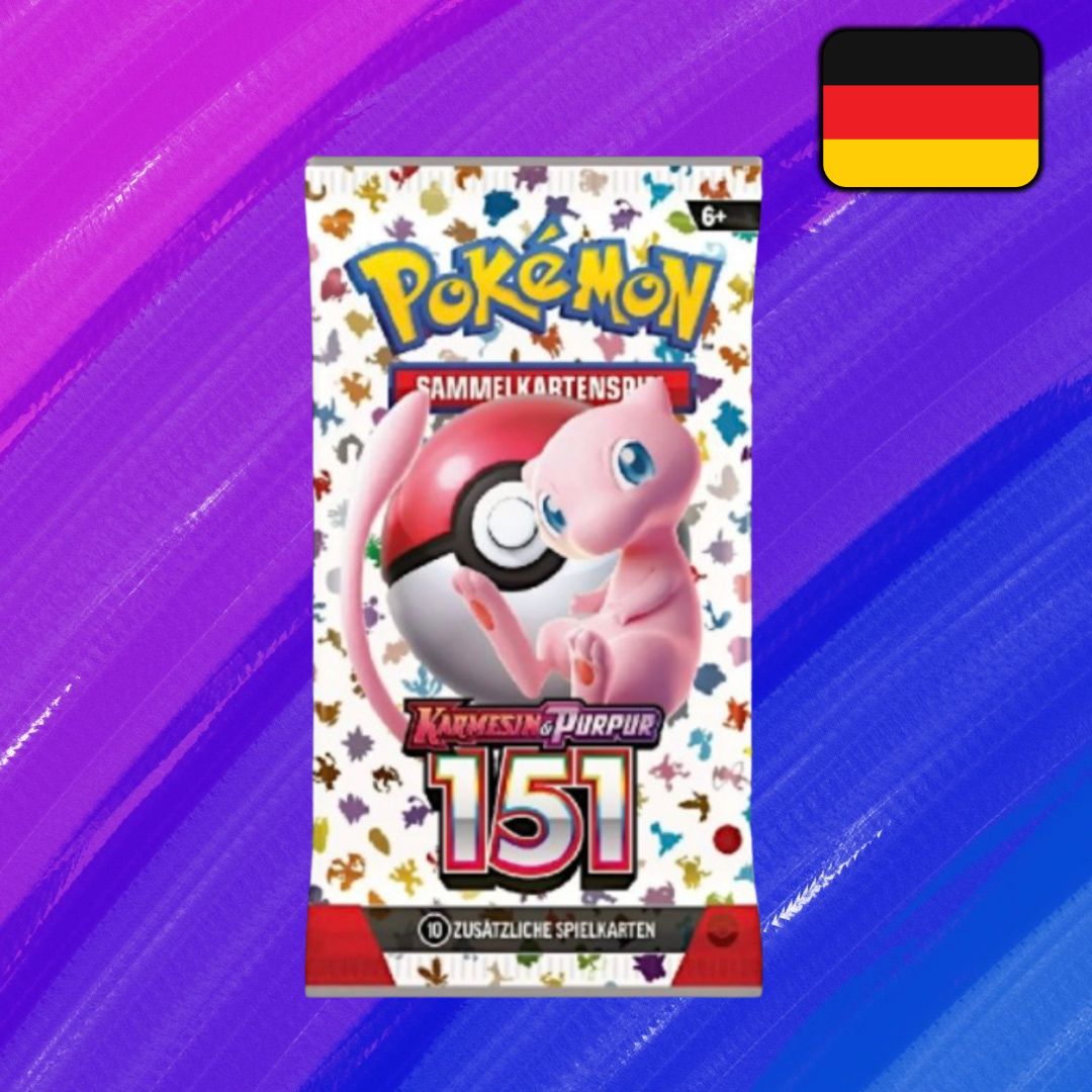 Pokémon TCG: Einzelbooster - 151 (DE)
