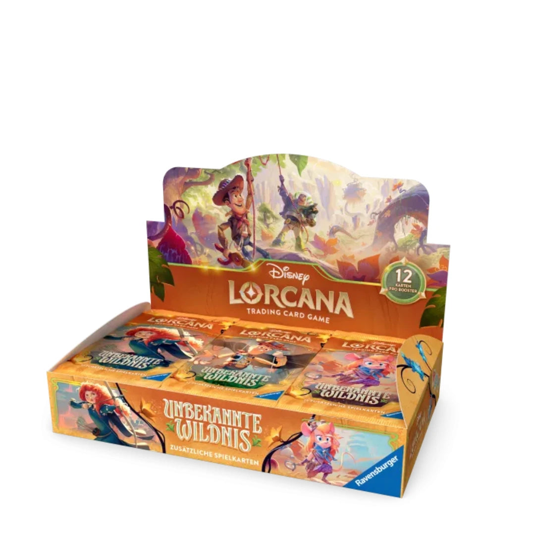 Vorbestellung: Disney Lorcana - Unbekannte Wildnis - Display (DE) 15.05.2026