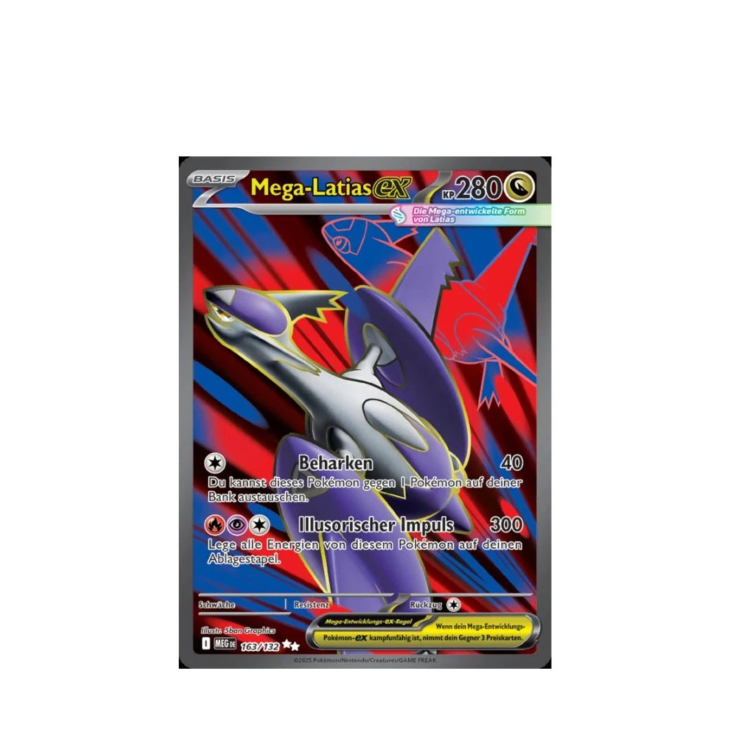 Pokémon TCG: Einzelkarte - Mega-Latias-ex 163/132 (DE)