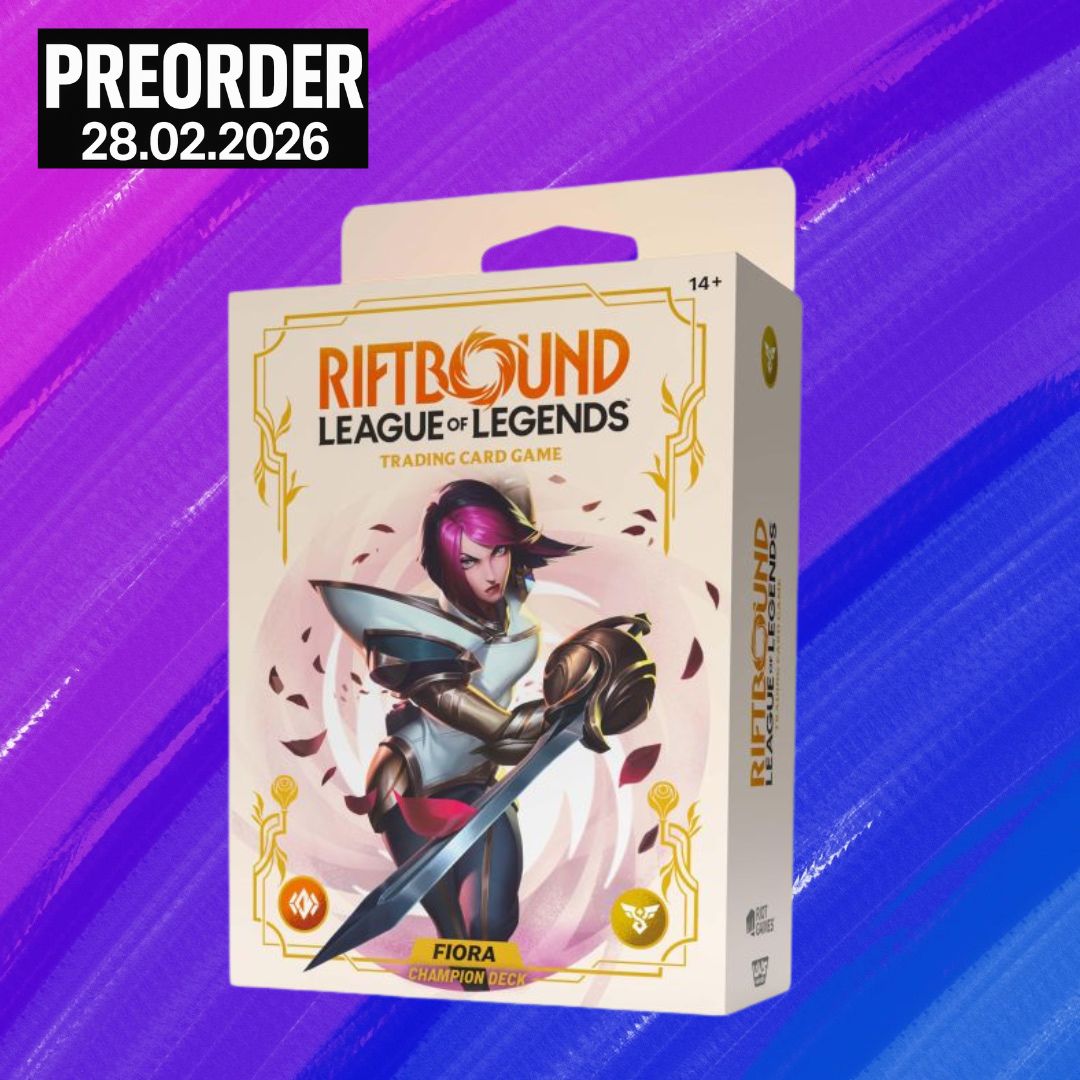 Riftbound: League of Legends TCG - Spiritforged Champion Deck Fiora (EN) 28.02.2026