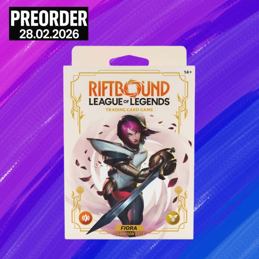 Riftbound: League of Legends TCG - Spiritforged Champion Deck Fiora (EN) 28.02.2026