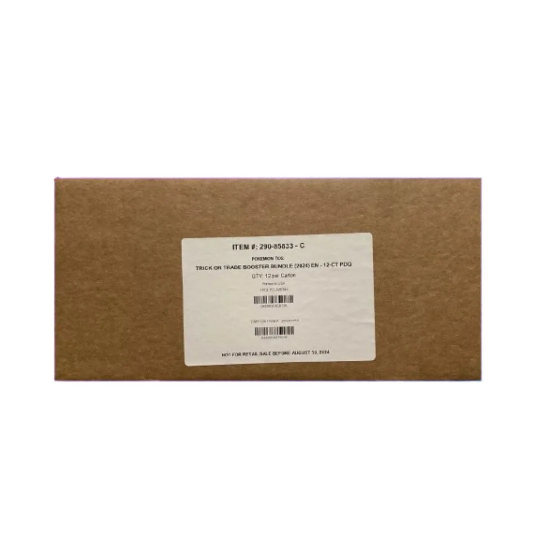 Pokémon TCG: Trick or Trade BOOster 2024 - Case - (12x 35er Bundle) (EN)
