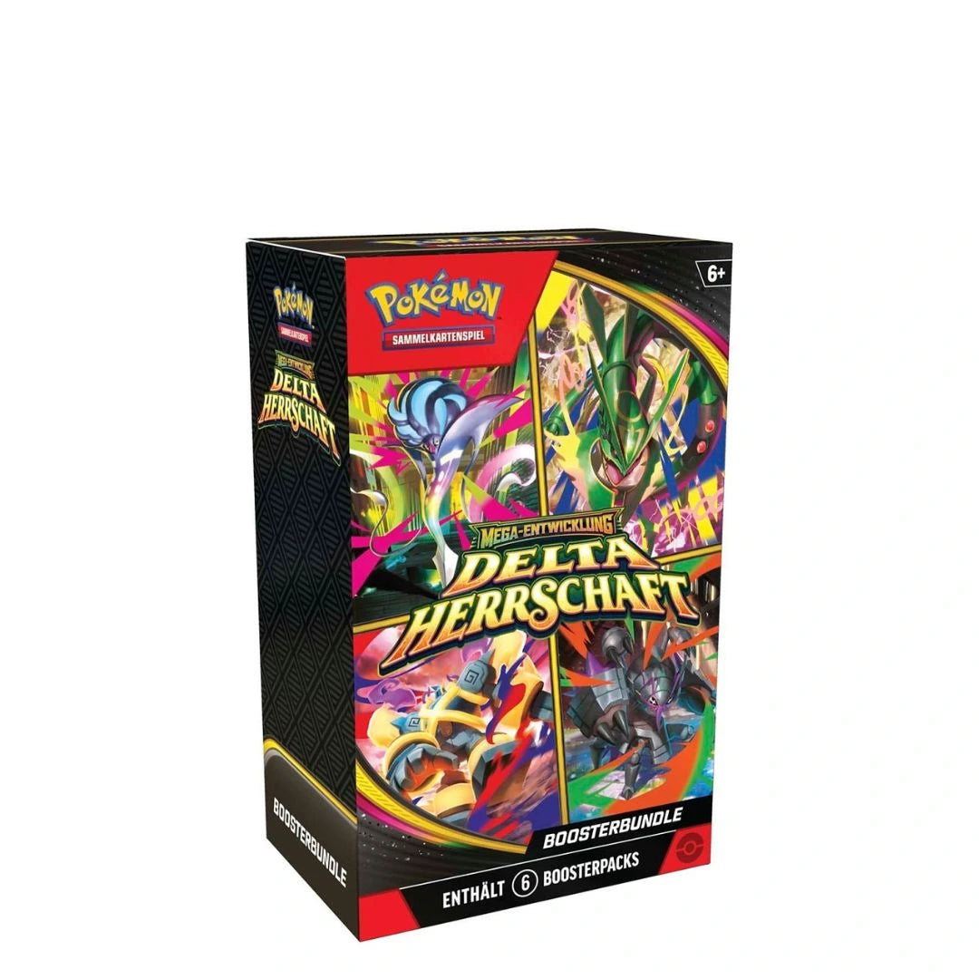 Vorbestellung: Pokémon TCG: Mega-Entwicklung – Delta Herrschaft - Boosterbundle (6 Boosterpacks) (DE) 06.11.2026