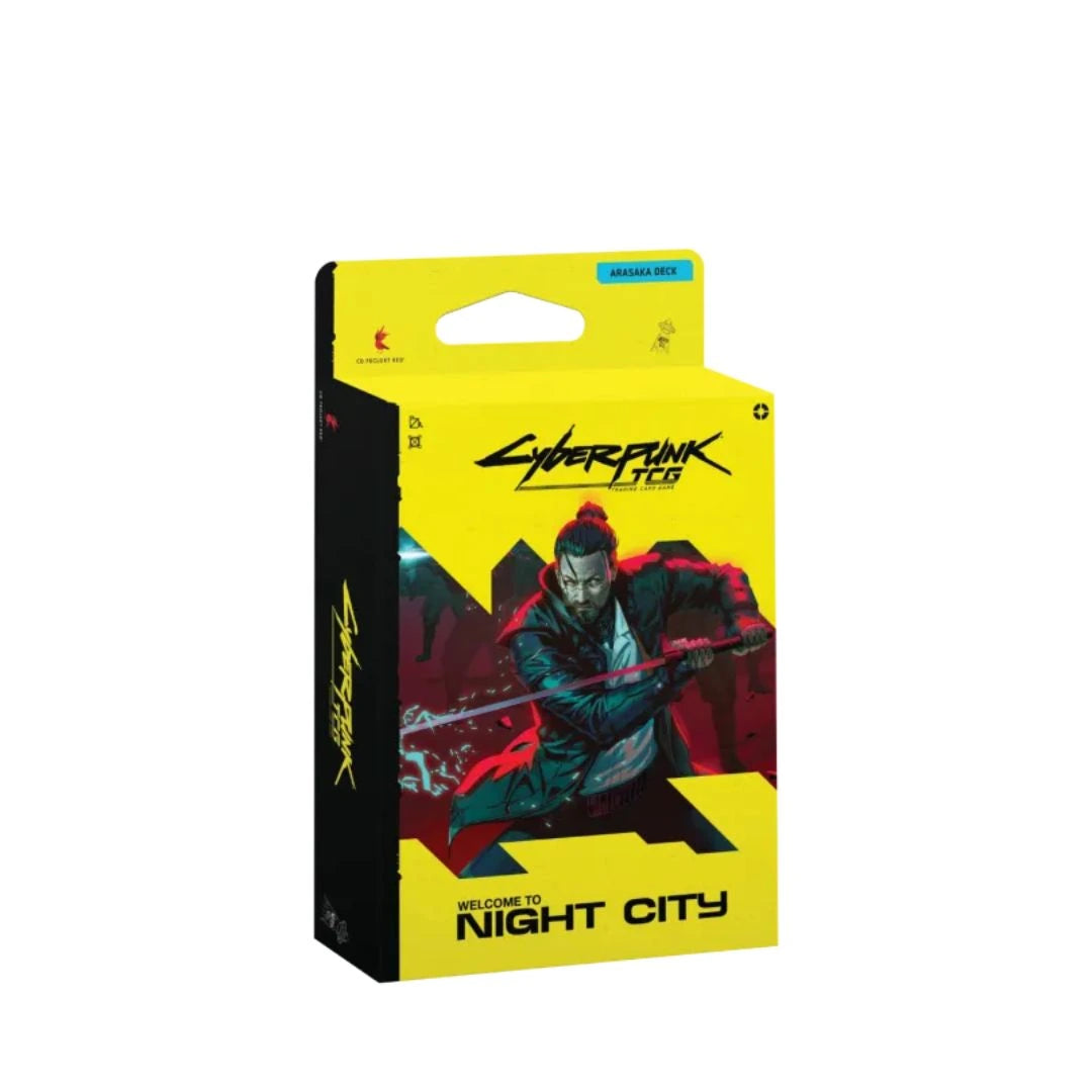 Vorbestellung: Cyberpunk TCG: Welcome To Night City - Starter Deck - Embracing Power (EN) 15.10.2026