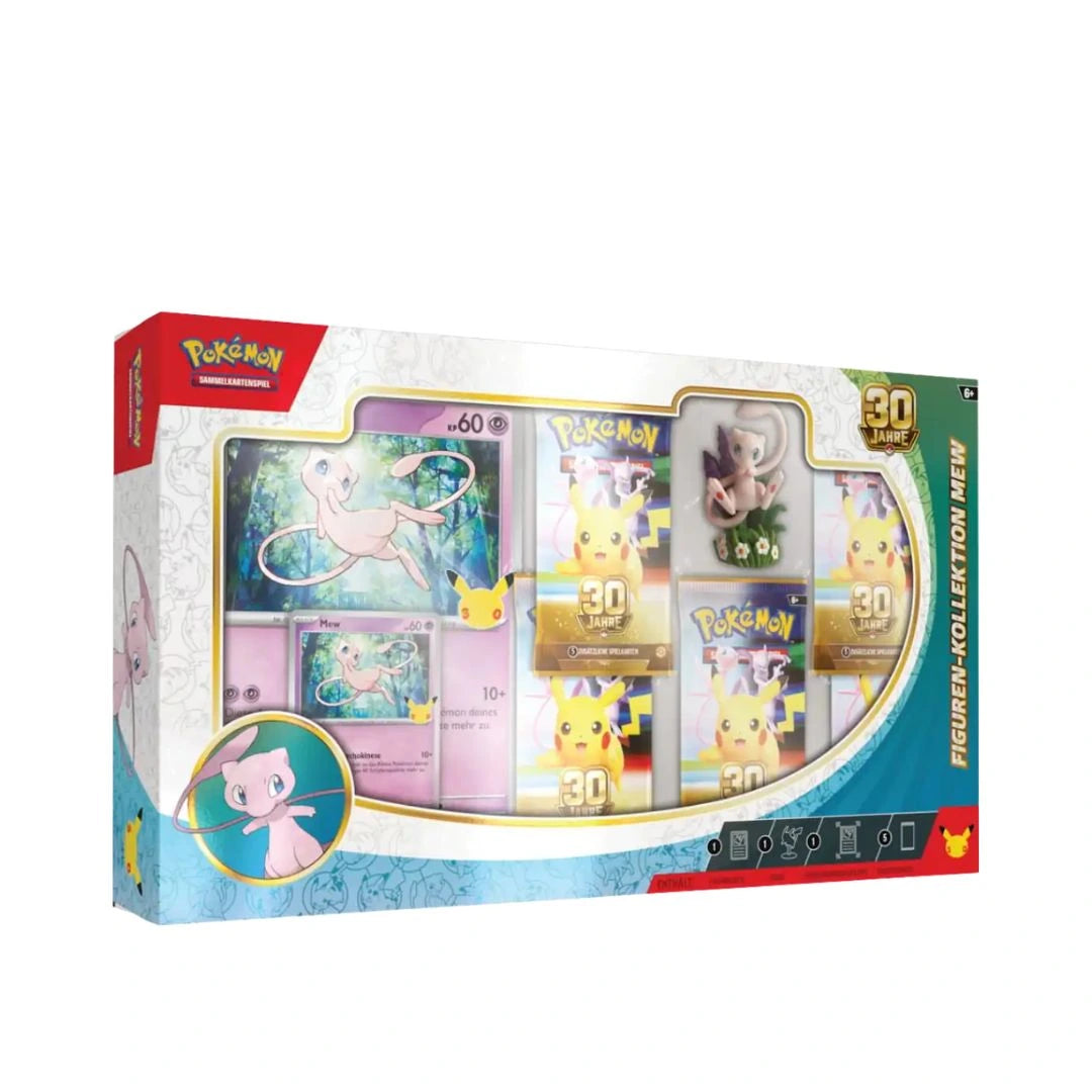 Pokémon TCG: 30 Jahre Figuren Kollektion Mew (DE)