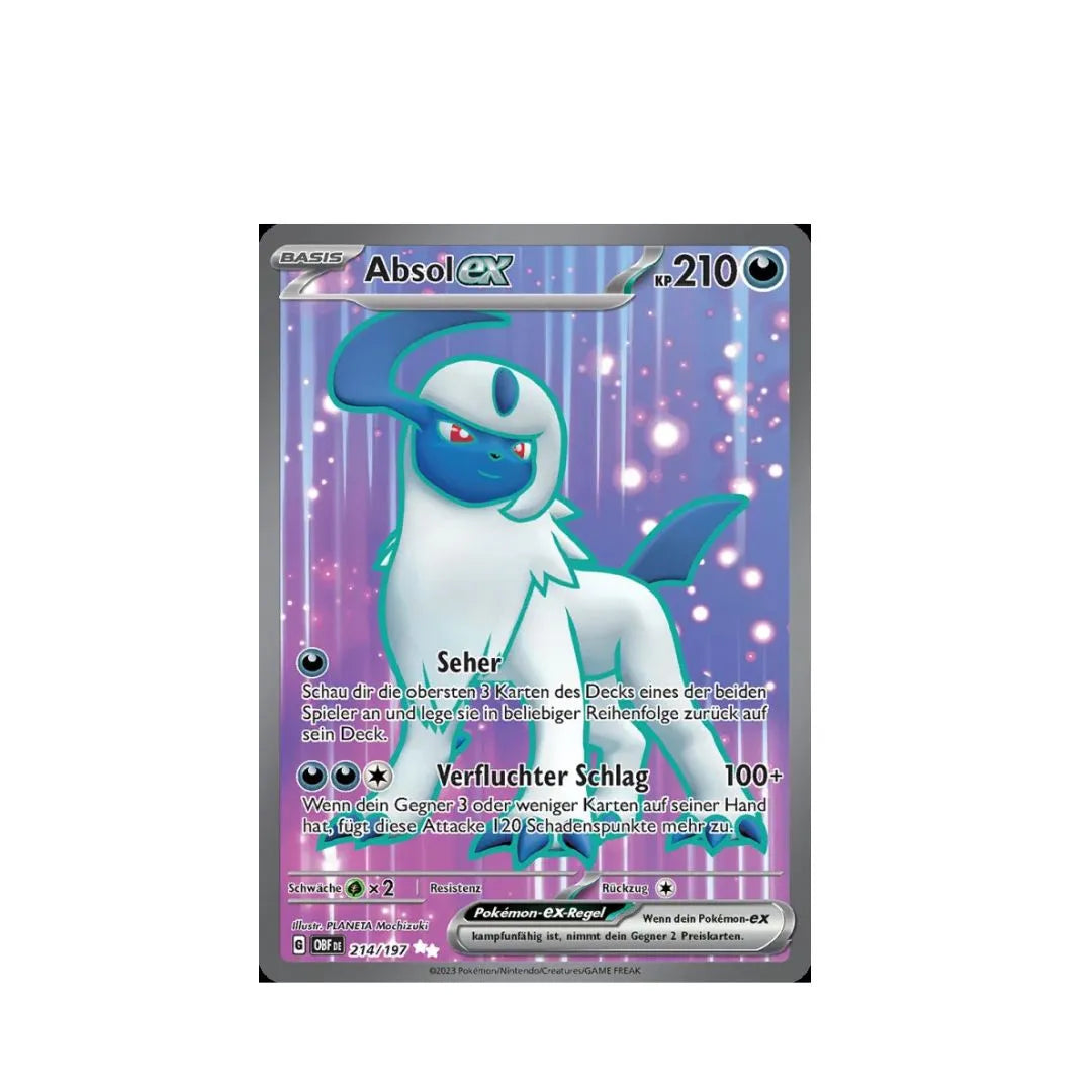 Pokémon TCG: Einzelkarte - Absol-ex 214/197 (DE)