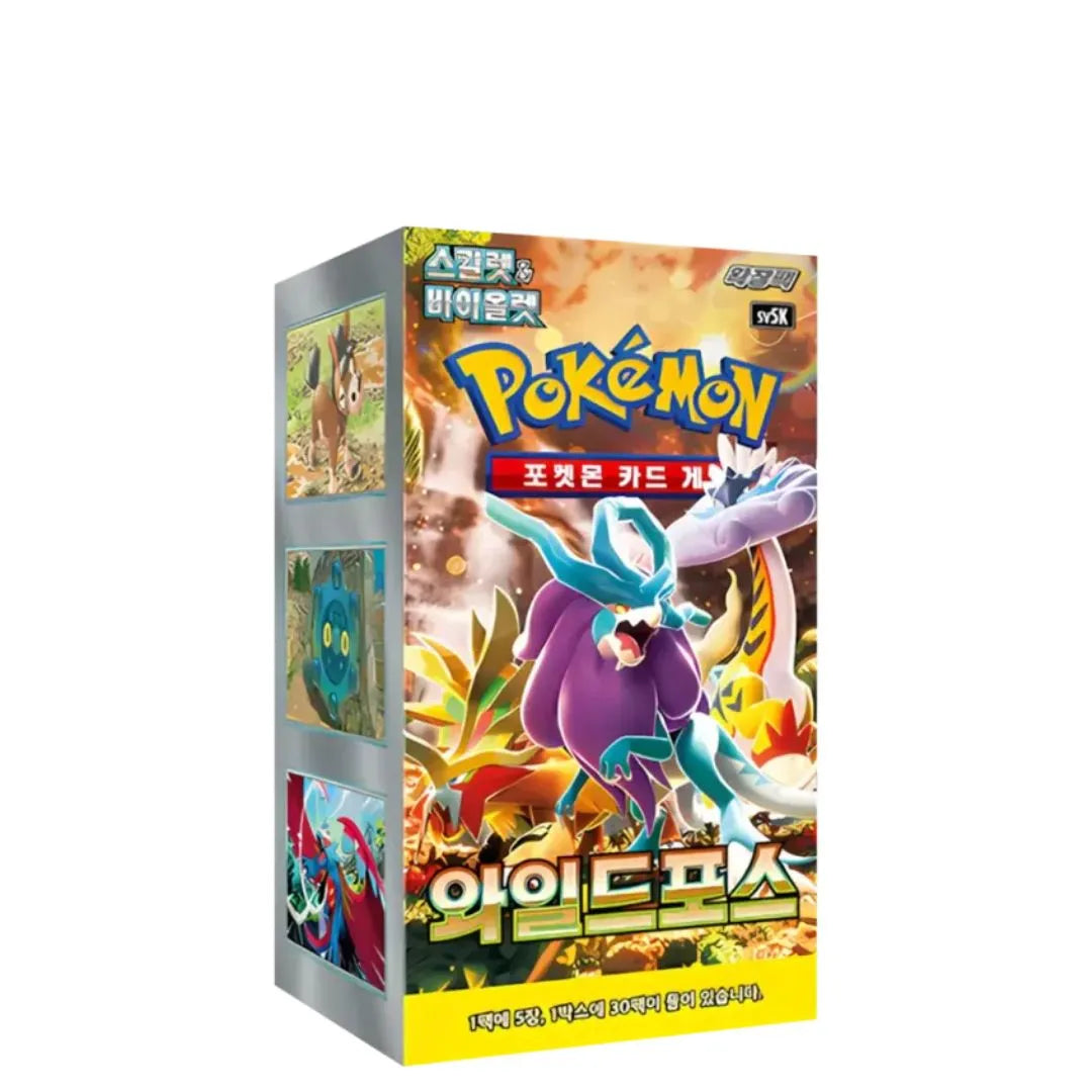 Pokémon TCG: Wild Force (SV5K) - Display (KOR)