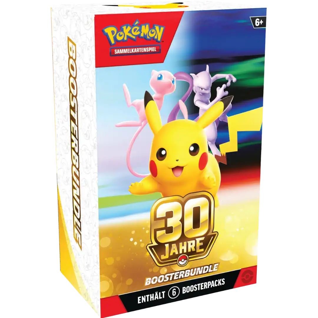 Pokémon TCG: 30 Jahre Booster Bundle (DE)