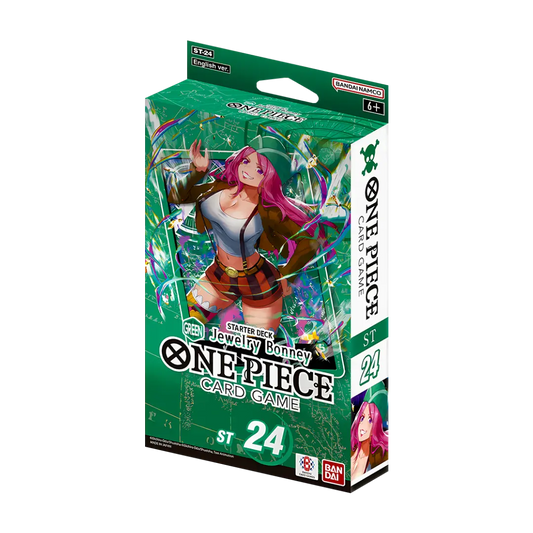 One Piece Card Game - Green Jewelry Bonney (ST24) - Starter Deck (EN)