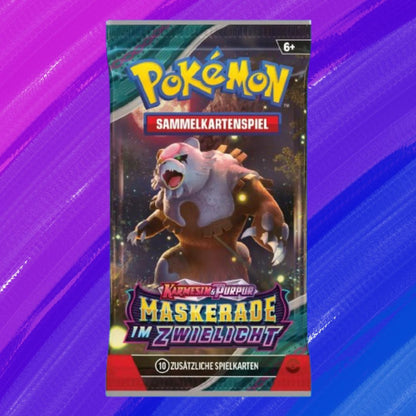 Pokémon TCG: Einzelbooster - Maskerade im Zwielicht (DE)