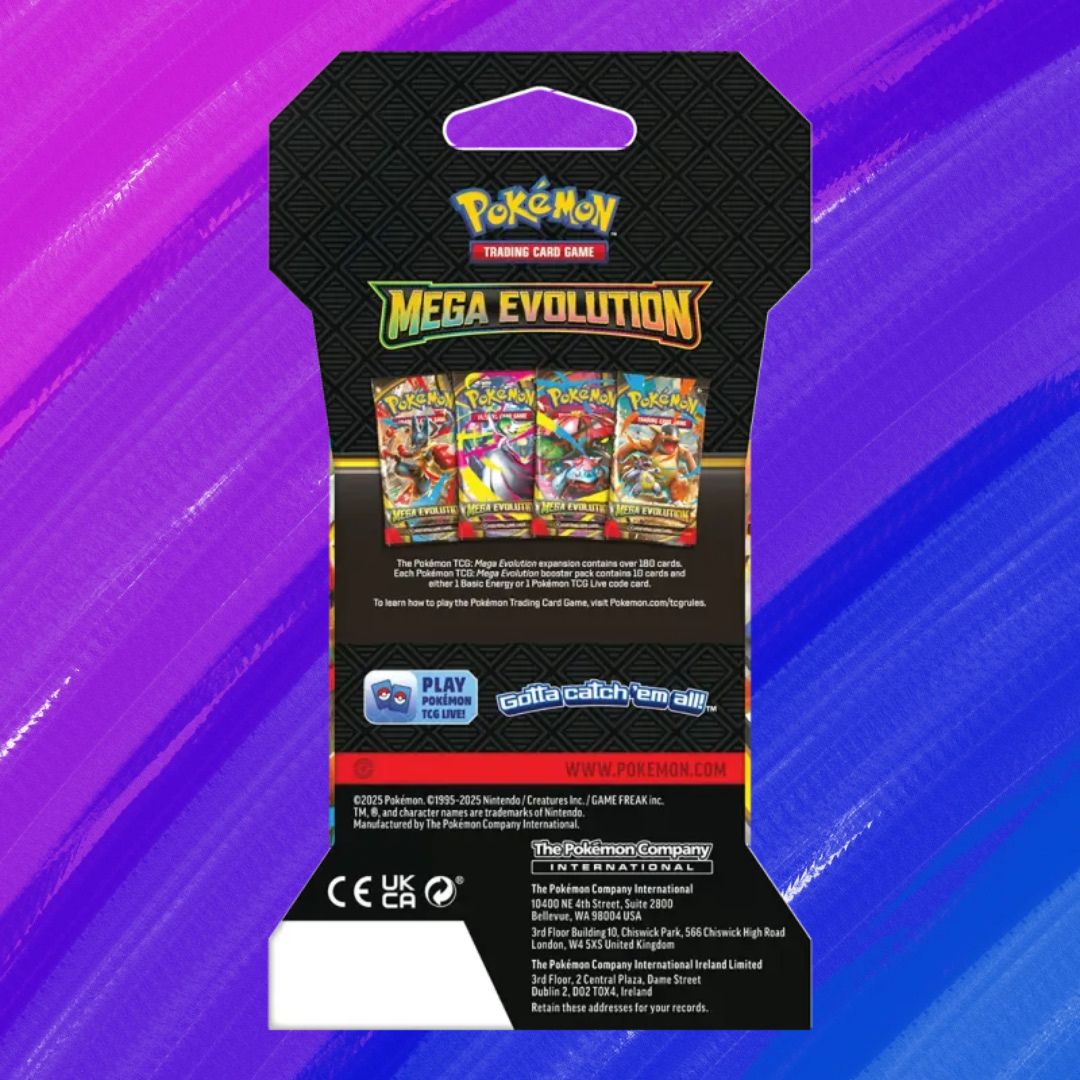 Pokémon TCG: Mega Evolution (ME01) - Sleeved Booster (EN) - Zufällig