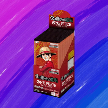 One Piece Card Game - Carrying on His Will (OP-13) - Display (JP)
