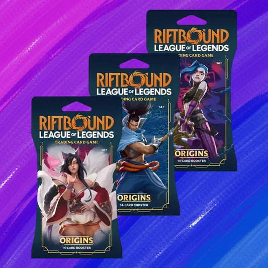 Vorbestellung: Riftbound: League of Legends TCG - 1. Set: Origins Sleeved Booster Display (EN) 15.10.2025