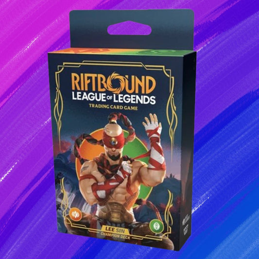 Vorbestellung: Riftbound: League of Legends TCG - 1. Set: Origins Champion Deck - LEE SIN (EN) 15.10.2025