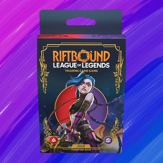 Vorbestellung: Riftbound: League of Legends TCG - 1. Set: Origins Champion Deck - JINX (EN) 15.10.2025