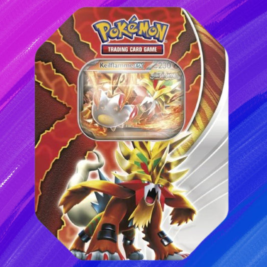 Pokémon Paradox Schicksale - Keilflamme Ex - Tin Box (DE)