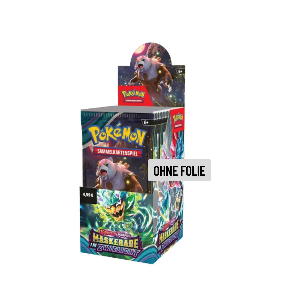 Pokémon TCG: Maskerade im Zwielicht - 18er Display (DE)