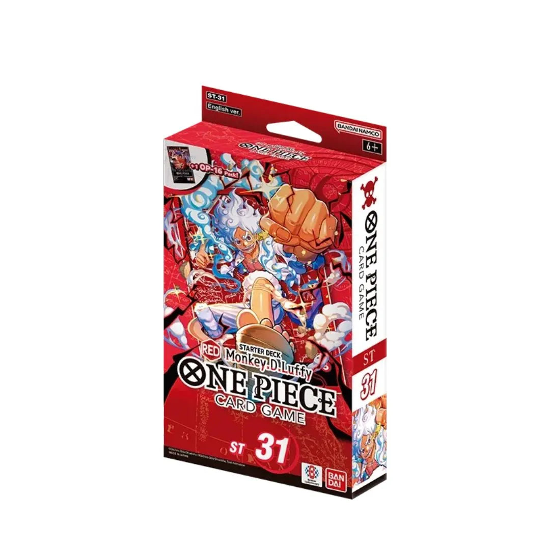 One Piece Card Game - Starter Deck [ST-31] RED Monkey.D.Luffy (EN)