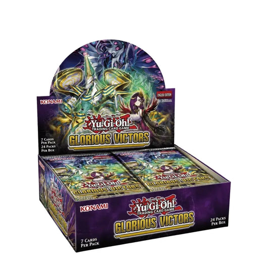 Vorbestellung: Yu-Gi-Oh! - Glorious Victors Booster Display (24 Boosters) - (EN) 03.12.2026