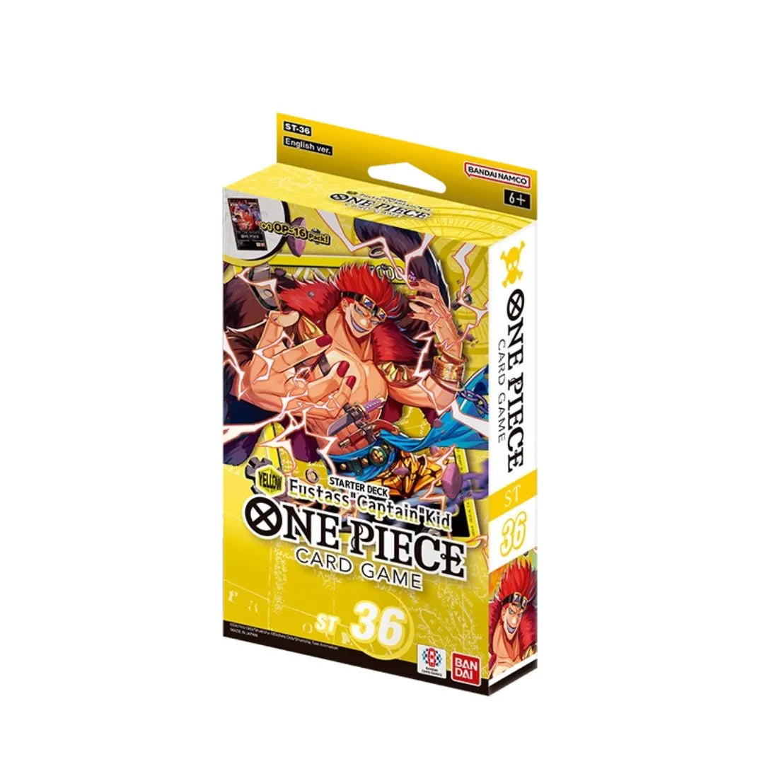 One Piece Card Game - Starter Deck [ST-36] YELLOW Eustass "Captain" Kid (EN)