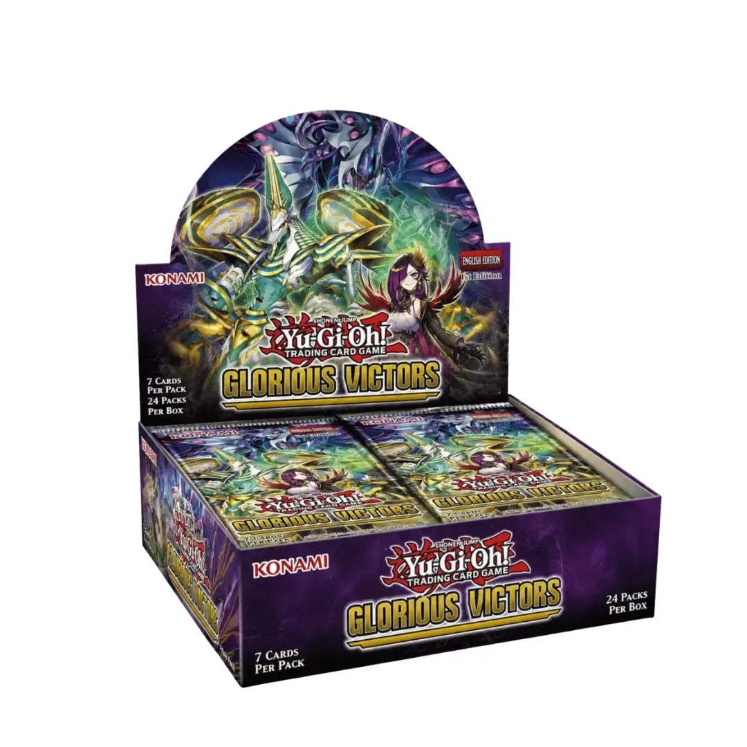 Vorbestellung: Yu-Gi-Oh! - Glorious Victors Booster Display (24 Boosters) - (DE) 03.12.2026