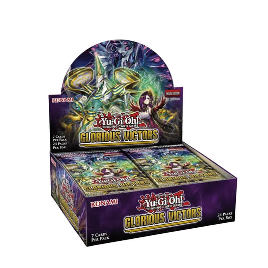 Vorbestellung: Yu-Gi-Oh! - Glorious Victors Booster Display (24 Boosters) - (DE) 03.12.2026