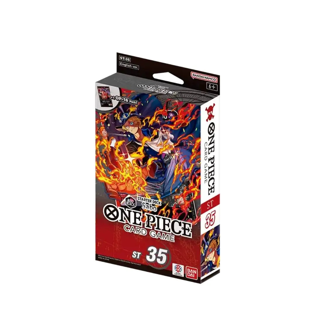 One Piece Card Game - Starter Deck [ST-35] Red/Black Sabo (EN)