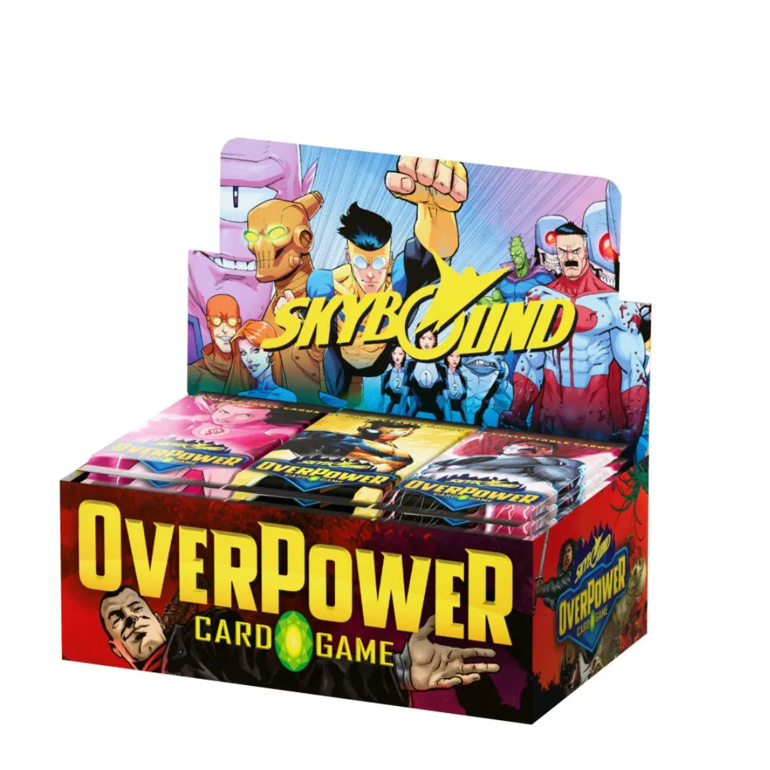 Vorbestellung: OverPower TCG - Skybound (Invincible/The Walking Dead) Booster Display (36 Boosters) (EN) 25.09.2026