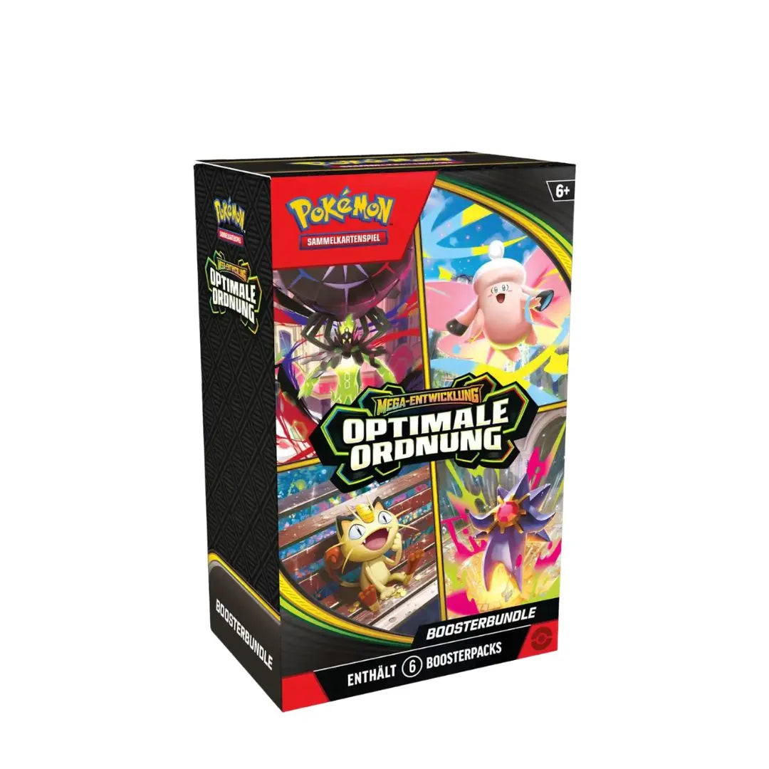 Pokémon TCG: Optimale Ordnung Boosterbundle (DE)
