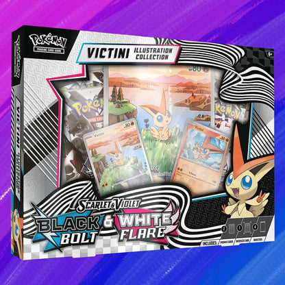 Pokémon TCG: Black Bolt & White Flare (SV10.5) - Unova Victini Illustration Collection (EN)