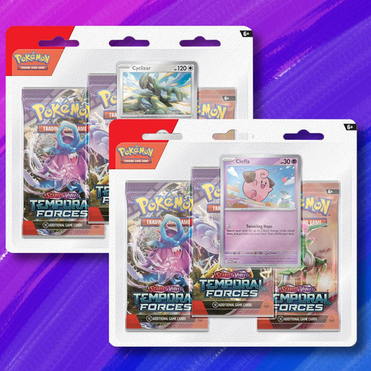 Pokémon TCG: 3er Blister SV05 - Temporal Forces (EN) - Zufällig