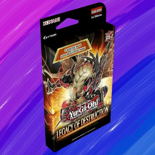 Yu-Gi-Oh!: Legacy of Destruction - 3 Pack Tuckbox (EN)