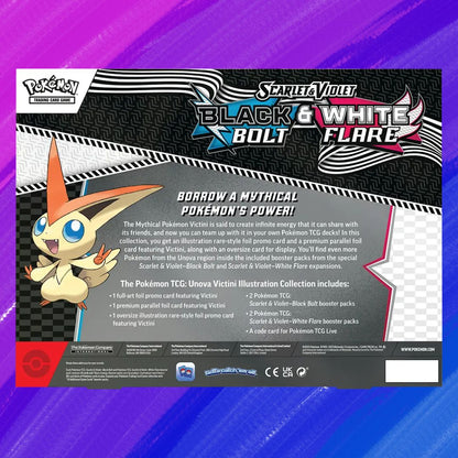 Pokémon TCG: Black Bolt & White Flare (SV10.5) - Unova Victini Illustration Collection (EN)
