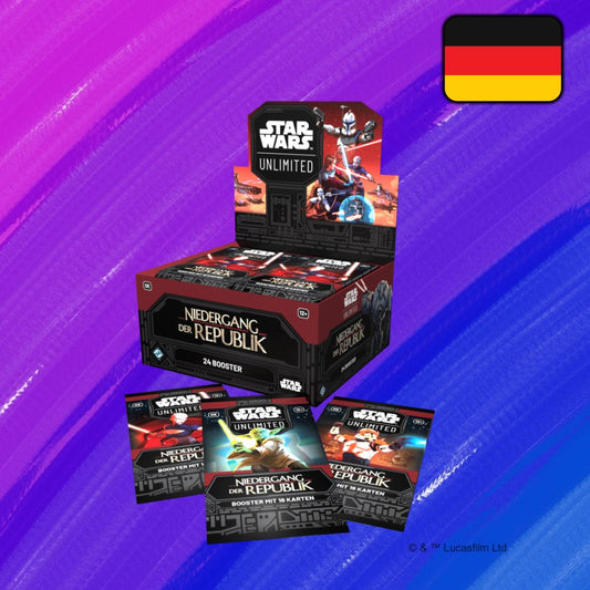 Star Wars Unlimited: Niedergang der Republik - Display (DE)