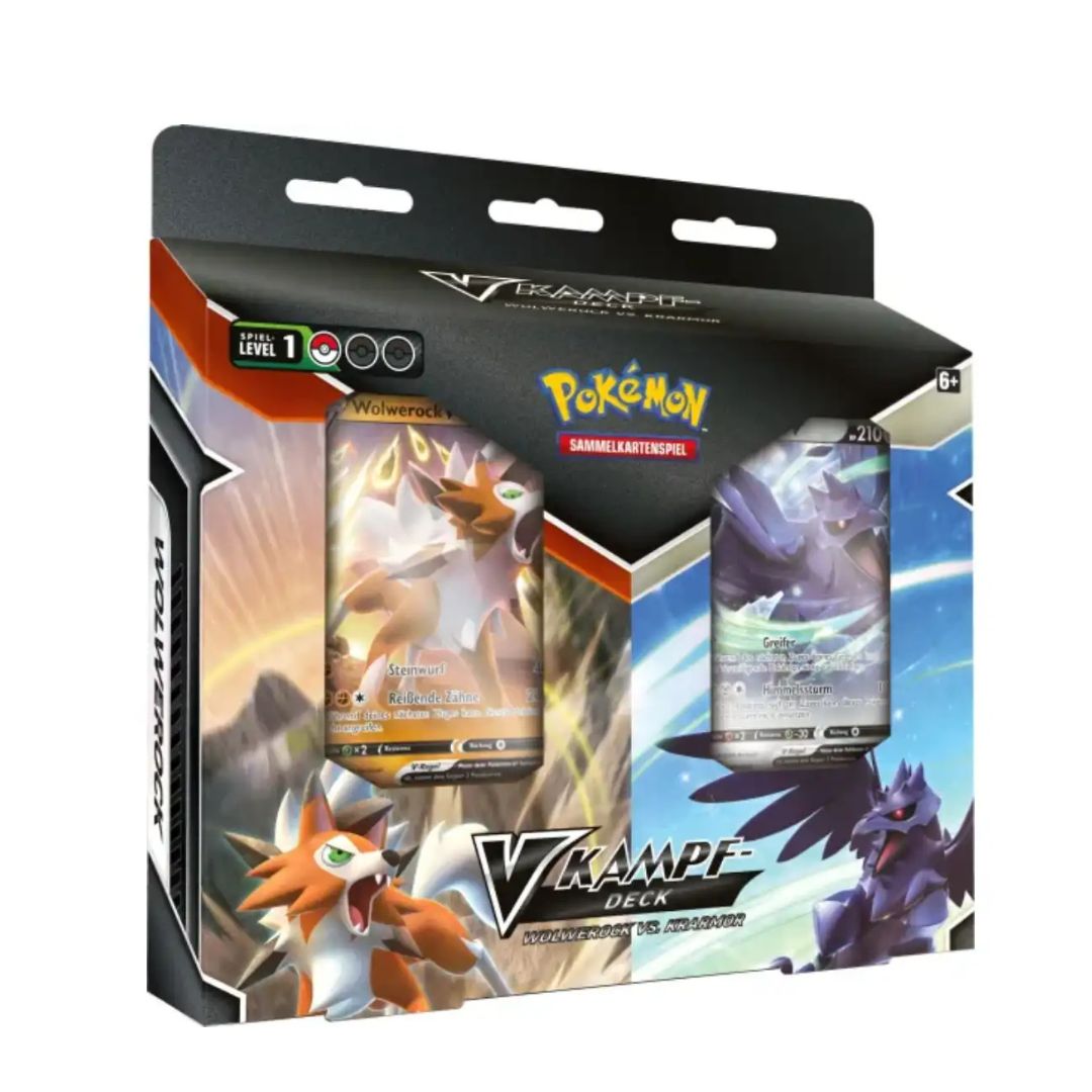 Pokémon TCG: Lycanroc vs Corviknight V Battle Deck (EN)