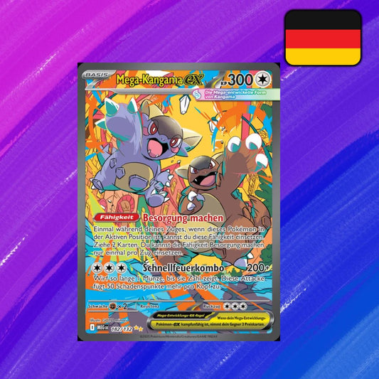 Pokémon TCG: Einzelkarte - Mega-Kangama-ex 182/132 (DE)