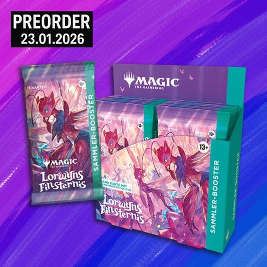 Vorbestellung: Magic: The Gathering - Lorwyns Finsternis Sammler Booster Display (DE) 23.01.2026
