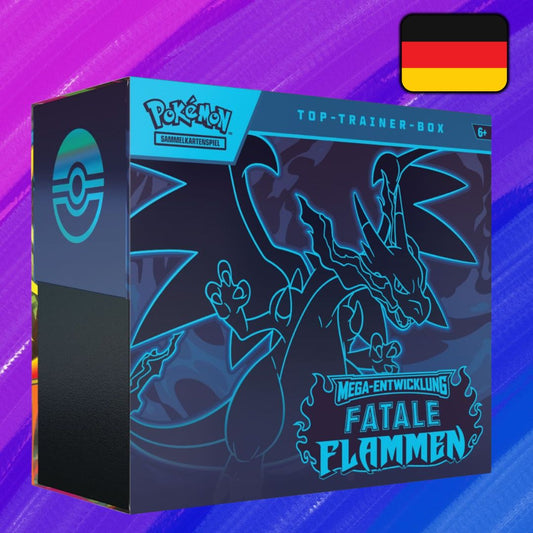 Pokémon TCG: Fatale Flammen Top Trainer Box (DE)