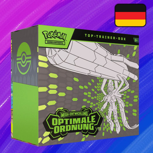 Pokémon TCG: Mega Entwicklung - Optimale Ordnung - Top Trainer Box (DE)