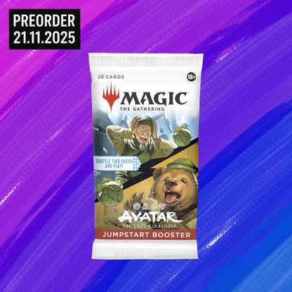 Vorbestellung: Magic: The Gathering - Avatar: The Last Airbender Jumpstart Booster Display (EN) 21.11.2025